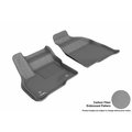 3D Maxpider 3D MAXpider L1CH08711501 Kagu R1 Floor Mat for 2017-2019 Chevrolet Bolt EV; Gray L1CH08711501
